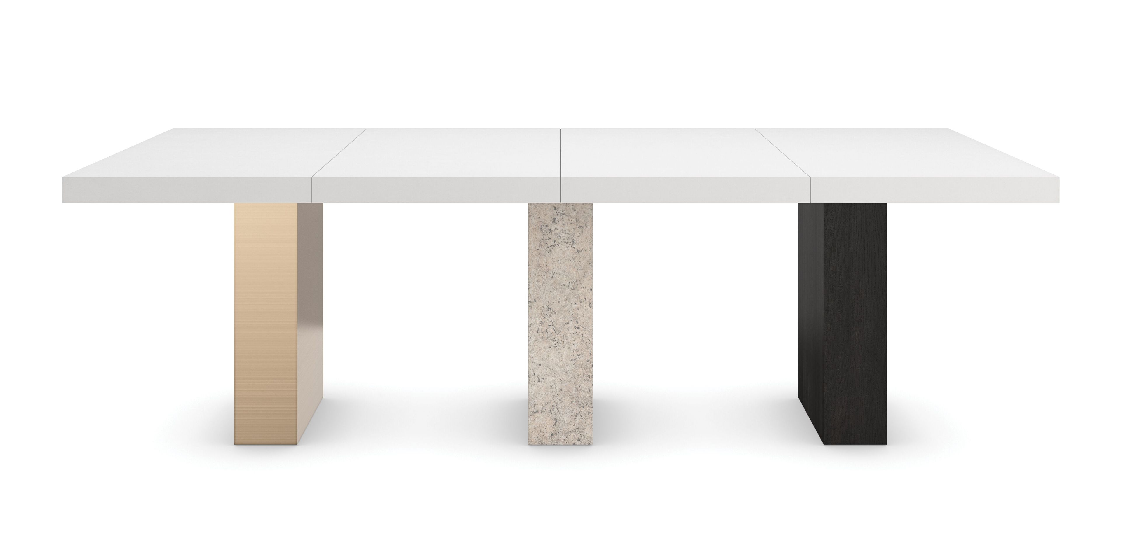 Квадратный выдвижной стол из дуба Caracole Unity ARCH-00078427 - Вид №17