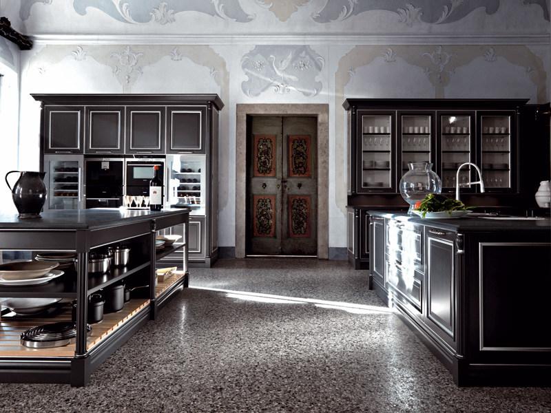 Cesar Кухня в классическом стиле с островом Elite sun-id-1438793 - Вид №1