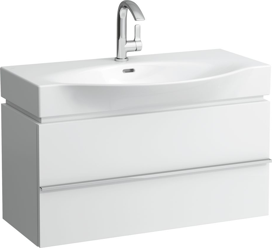 H4012520759991 Шкафчик под раковину с сифоном, экономящим пространство, для раковин 811702, 812702, 2 выдвижных ящика LAUFEN PRO