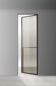 Стеклянная дверь