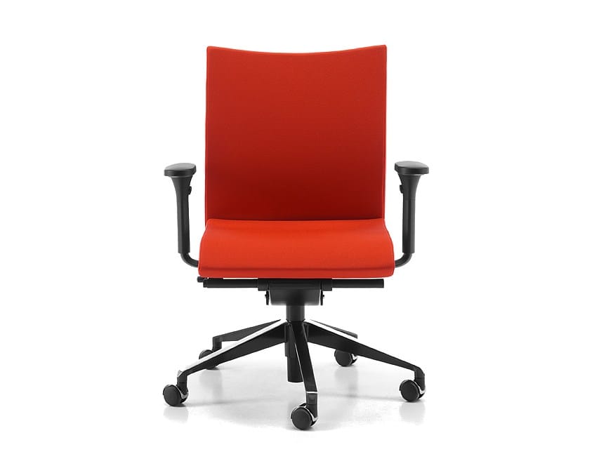 Офисное кресло из ткани с колесами и подлокотниками с 5 спицами TALIN Aviamid ARCH-00056709