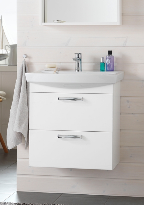 1751515 Life 700 M Шкаф Для Умывальника И Передние Линии ... Hafa  Белый  - Вид №1