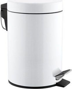 PP1305 Круглая корзина с педалью объемом 5 литров. mediclinics 