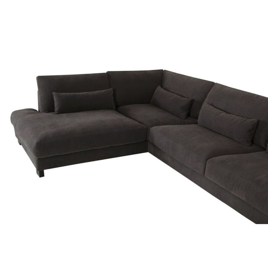 Диван угловой Brandon, левосторонний, темно-серый Sits S1073 - Вид №6