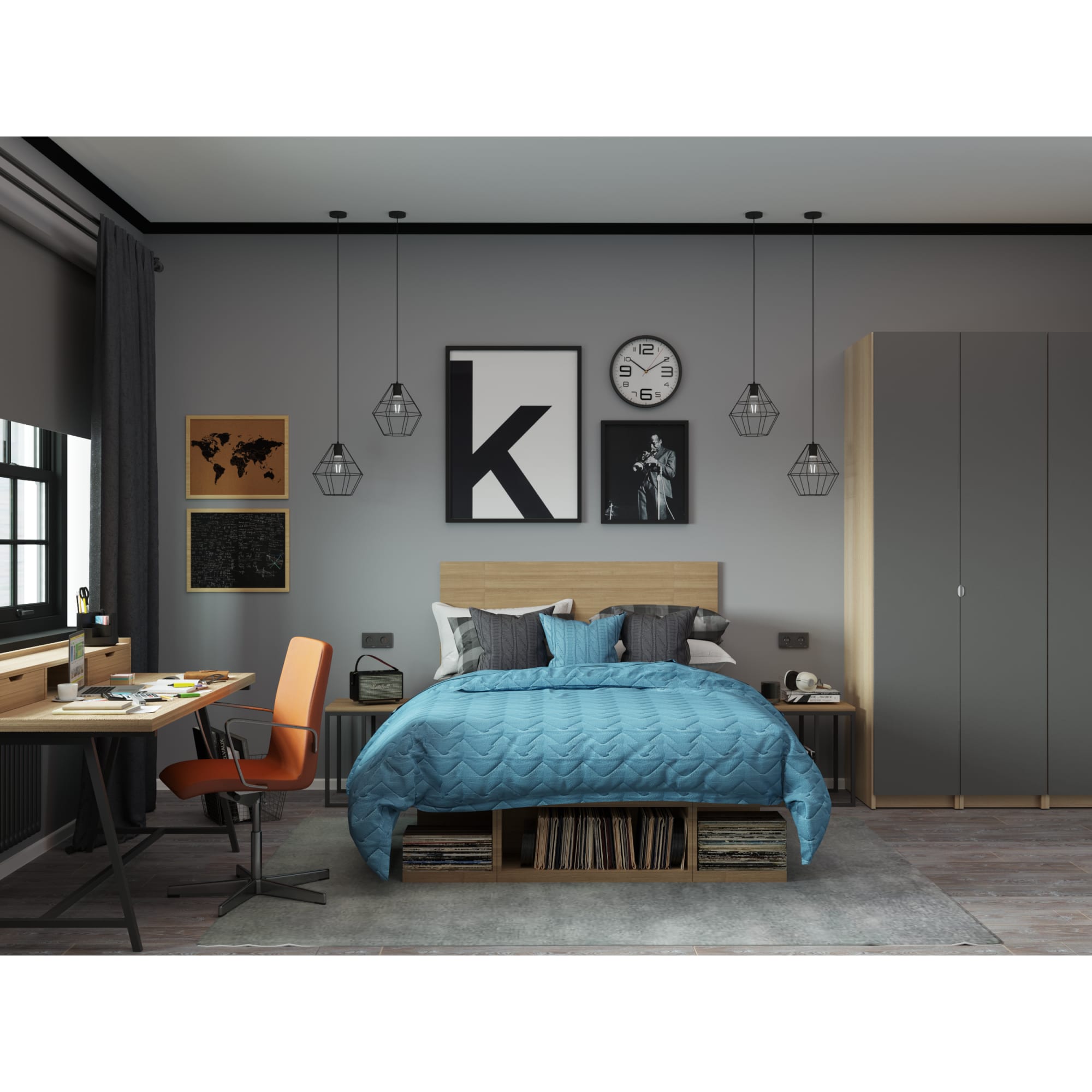 82036762 Часы настенные «», 30.5 см Модус Santreyd  - Вид №5