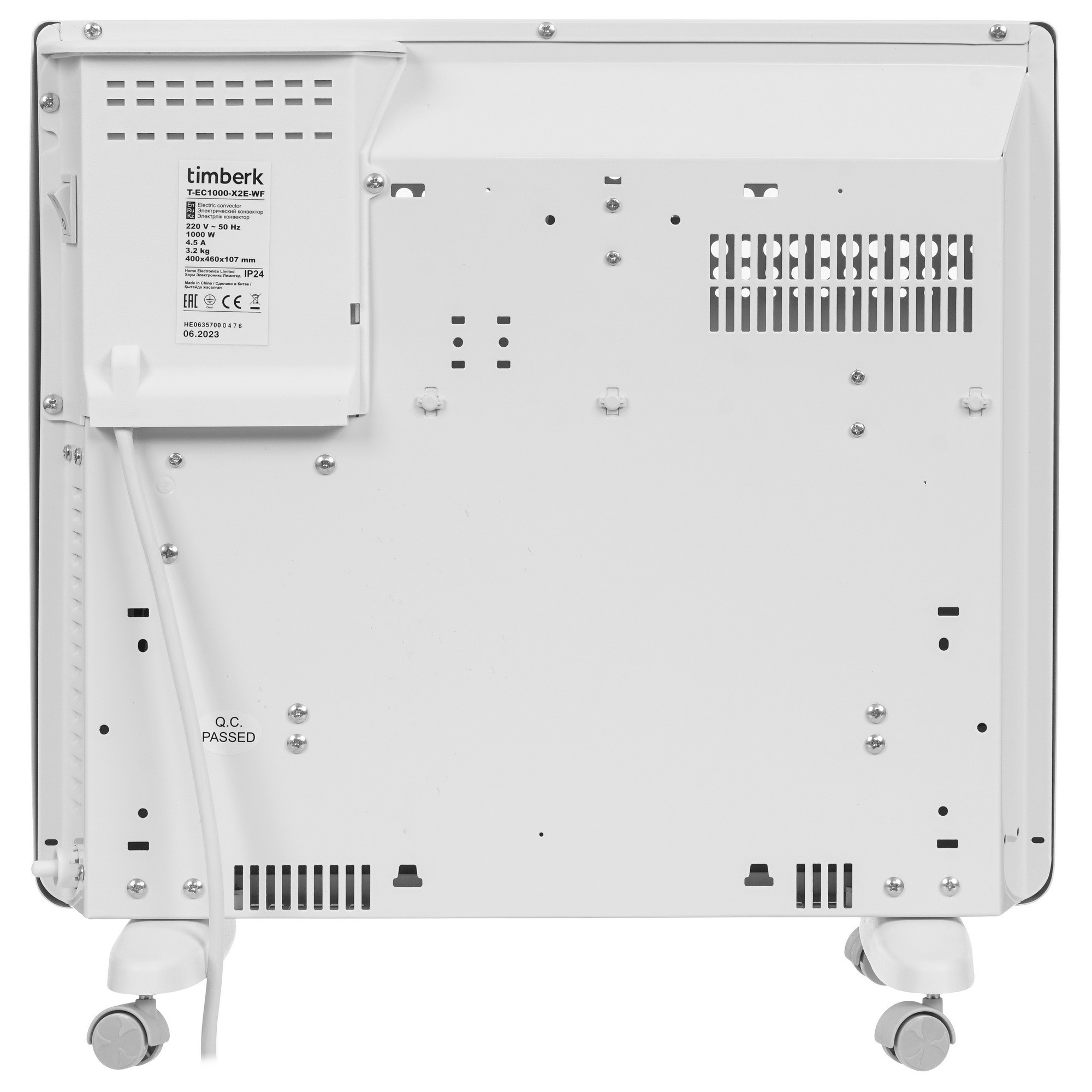 9106915 Конвектор Timberk T-EC1000-X2E-WF STDN-0125256 - Вид №6
