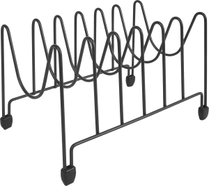 Подставка для крышек DELINIA металлическая 17.2x25.5x17 см 85285371