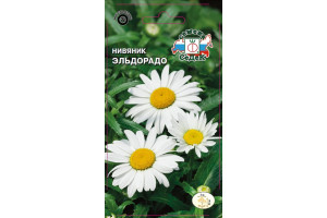 18409339 Семена Нивяник Хризантема Эльдорадо 00000030976 СеДек