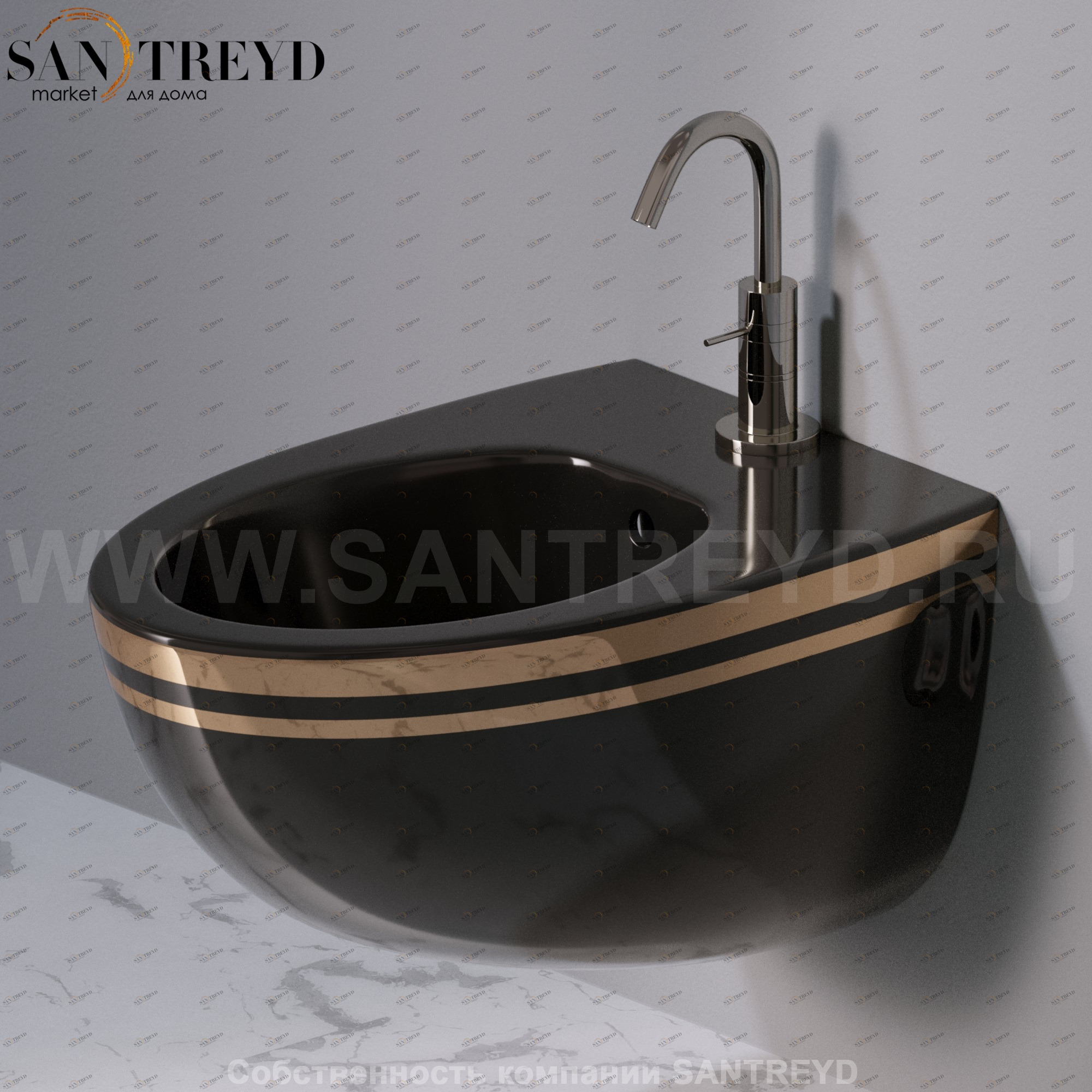 S512476B Биде подвесное OVAL A. e T. Italia AeT ITALIA