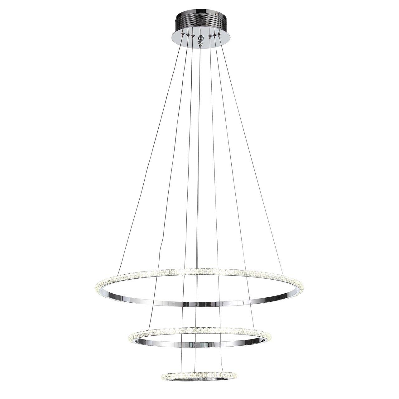 Подвесной светильник серебристый ST Luce Cremo SL1501.103.03 ST LUCE ДИЗАЙНЕРСКИЕ, CREMO 00-3890074 Серебро  - Вид №3