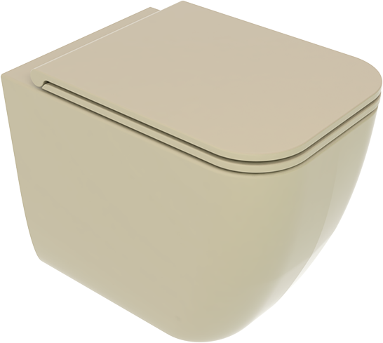 BRWC0116 Напольный унитаз приставной GSG CERAMIC BRIO