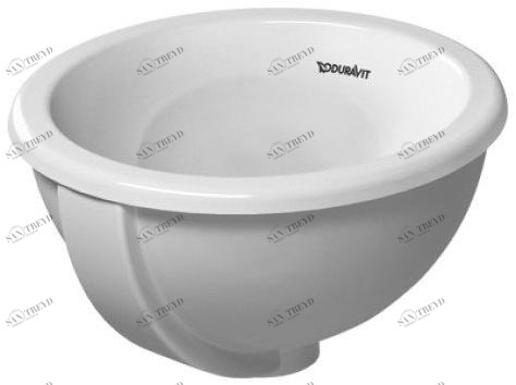 Встроенная раковина под столешницу овальная Duravit Architec sun-id-1395693