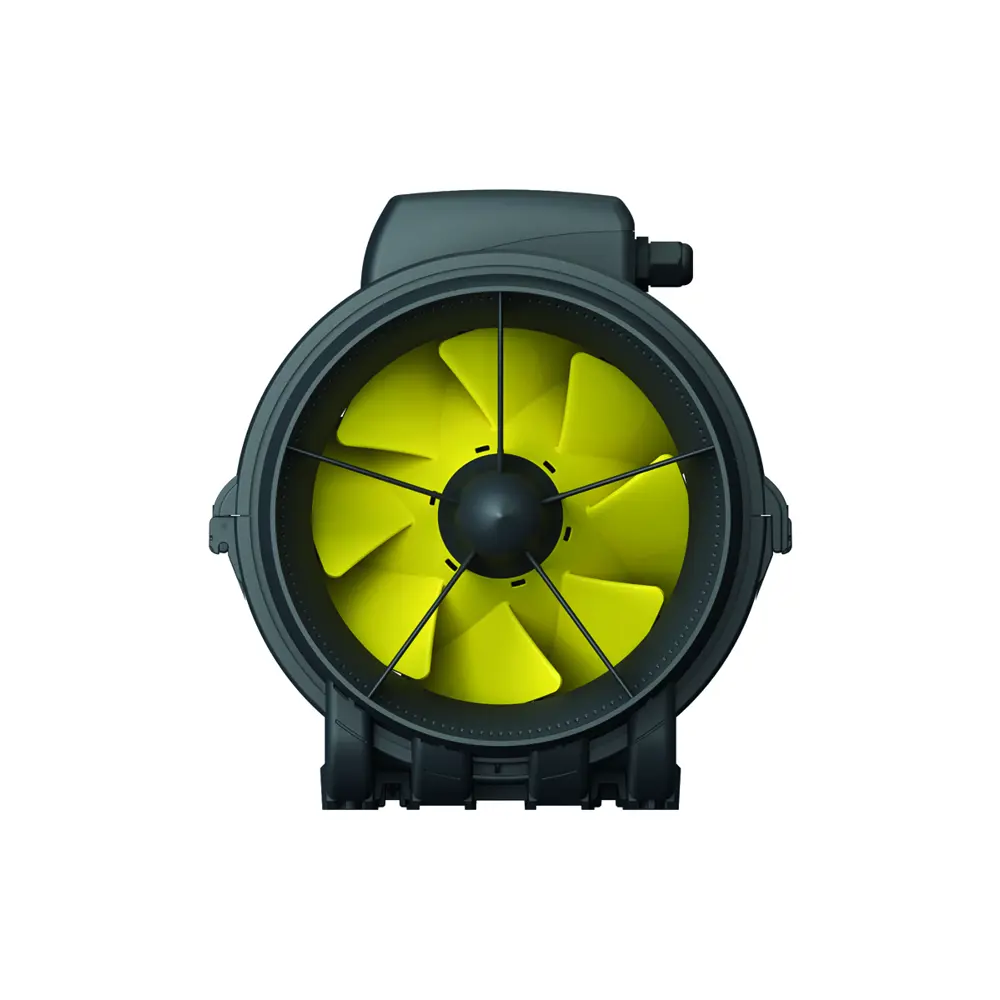 Вентилятор канальный центробежный Era Pro Mistral D200 мм 49 дБ 1130 м3/ч цвет черный STLM-2026978 - Вид №4