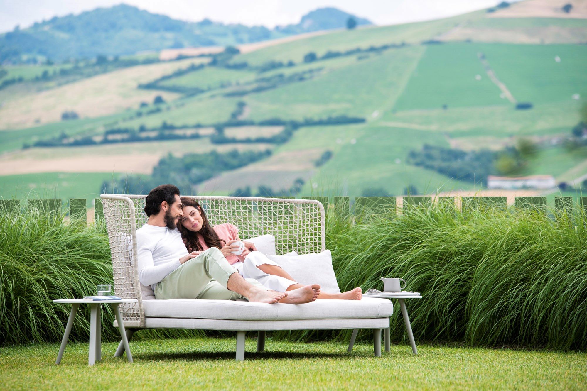 Садовая кровать с высокой спинкой Varaschin Эмма ARCH-00085007 - Вид №3