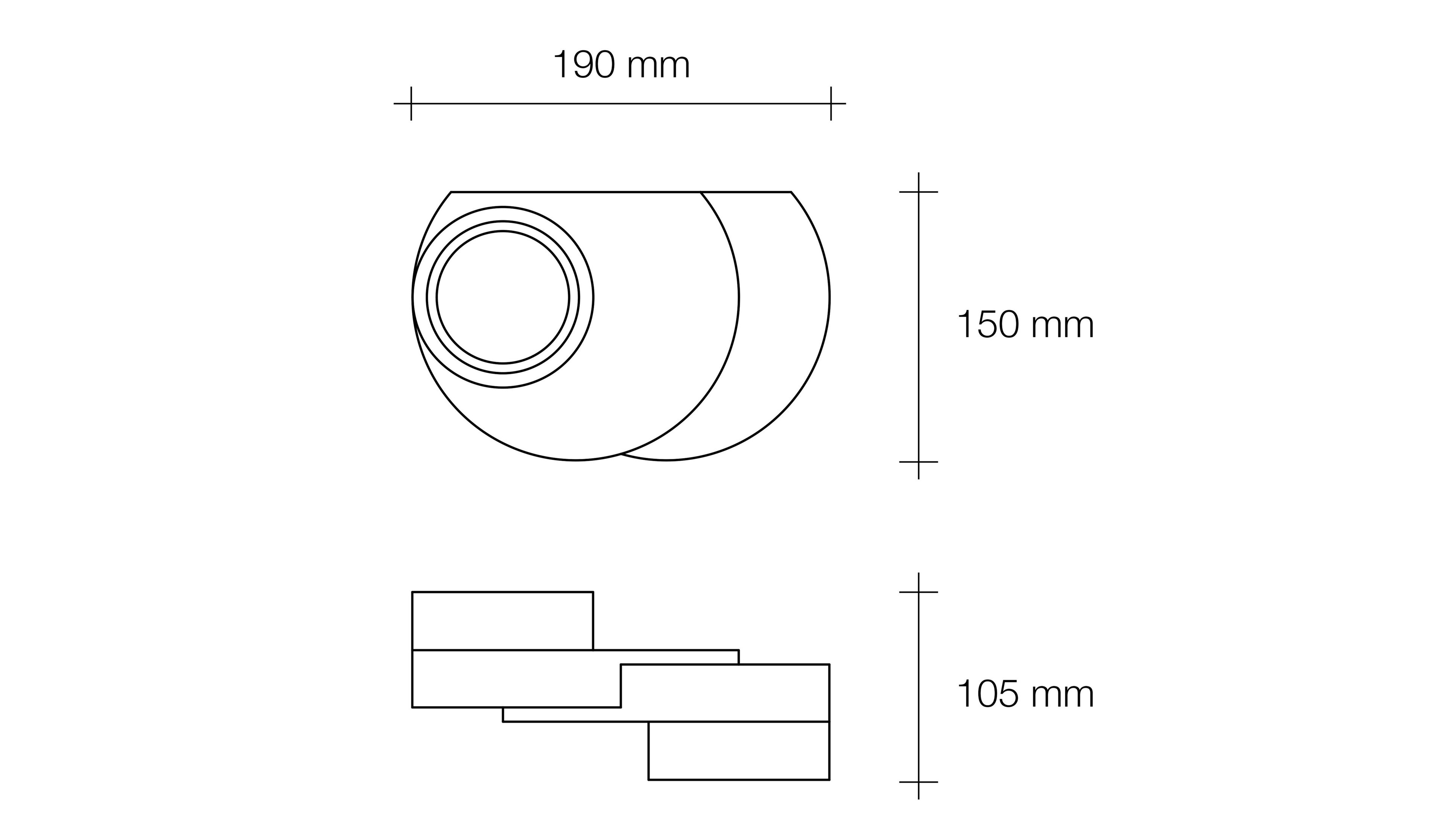 Гипсовая настенная лампа Tecnico Demetra ARCH-00002246 - Вид №2