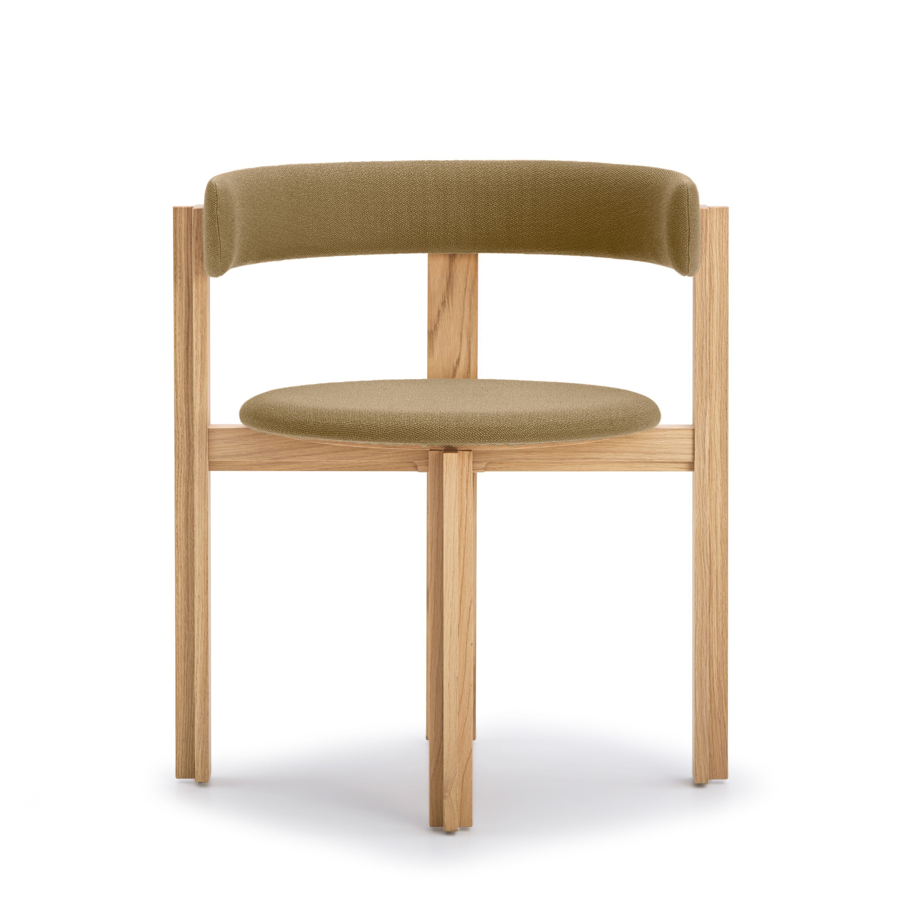Дубовый стул с мягким сиденьем Karakter Principal ARCH-00109418 - Вид №23