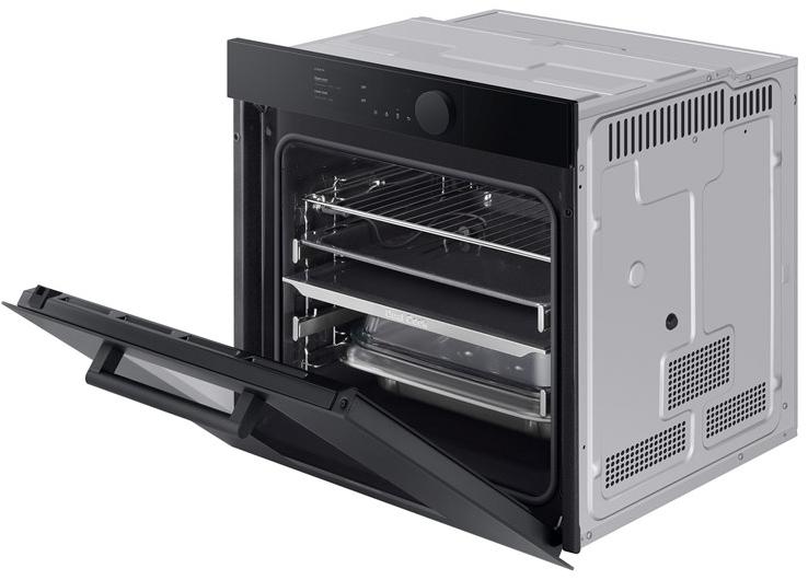 Samsung Home Appliances Встраиваемая пароварка из стекла с сенсорным экраном класса а +  Nv75t9979cd  - Вид №3