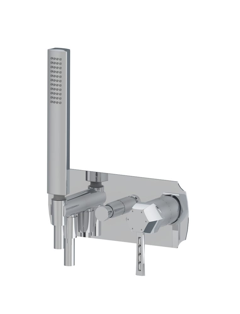 1600/1K/E
+ 724027 Bellosta Rubinetterie ВСТРОЕННЫЙ СМЕСИТЕЛЬ С ДИВЕРТЕРОМ И ДУШЕМ C / SWAROVSKI Stresa