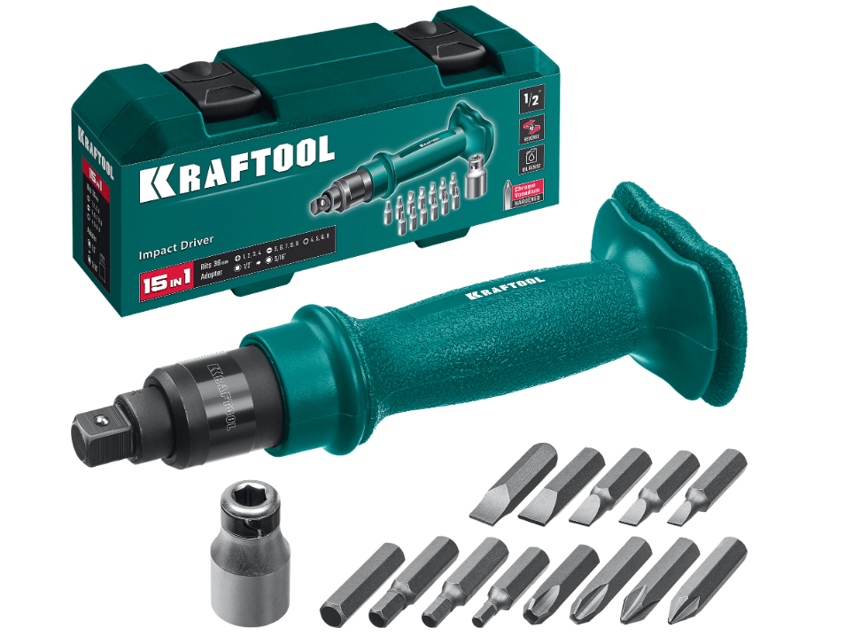 Отвертка с насадками/битами KRAFTOOL 25550-H10_z01 9107826 STDN-0012724