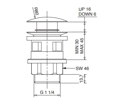 Piletta clic clac Gaia Mobili Complements ARCH-00126674 - Вид №2