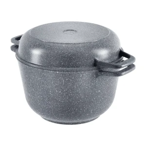 Казан Werner Letizia 51886 24 см алюминий с крышкой цвет серый