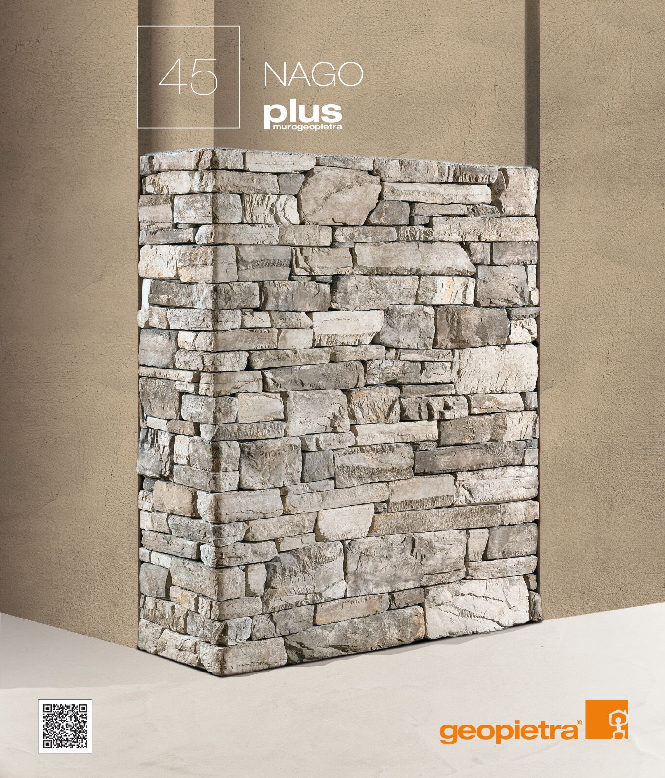 Реконструированная каменная облицовка GEOPIETRA® чешуйчатый профиль ARCH-00095427 - Вид №1