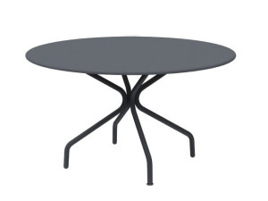 Круглый металлический стол