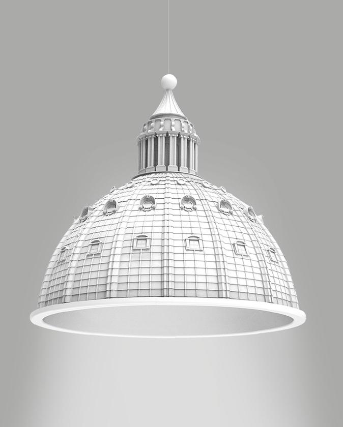 Seletti Подвесной светильник с прямым светом из смолы sun-id-1493775 - Вид №2