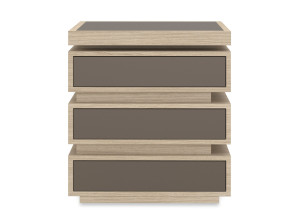 Высокий квадратный деревянный журнальный столик