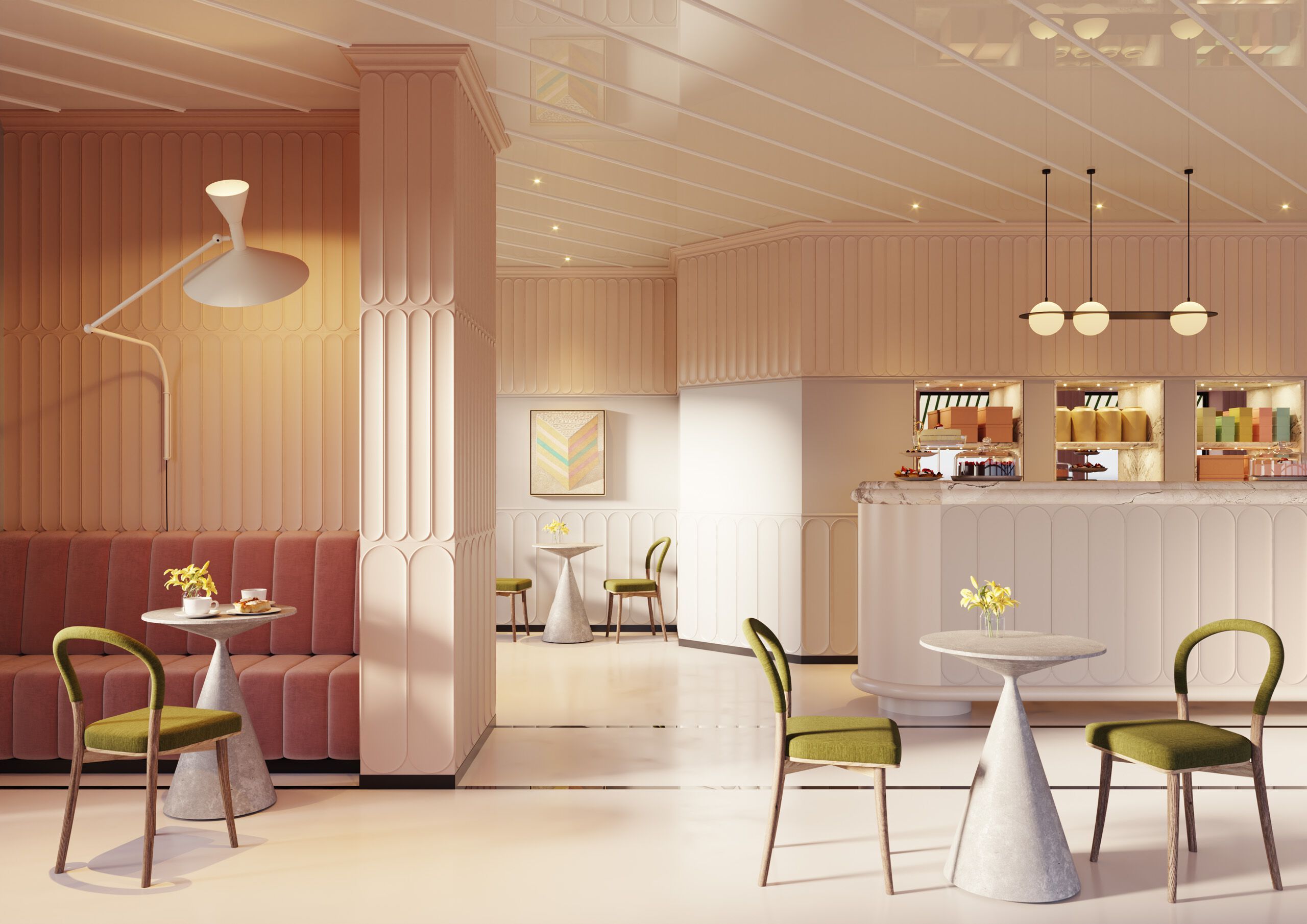 Модульное трехмерное полиуретановое покрытие NOËL & MARQUET ARSTYL® ARCH-00040445