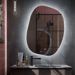 Зеркало в ванную комнату Mio Air 80x60 см с подсветкой