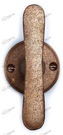 Dauby Бронзовая ручка на розетке Pure® 13351