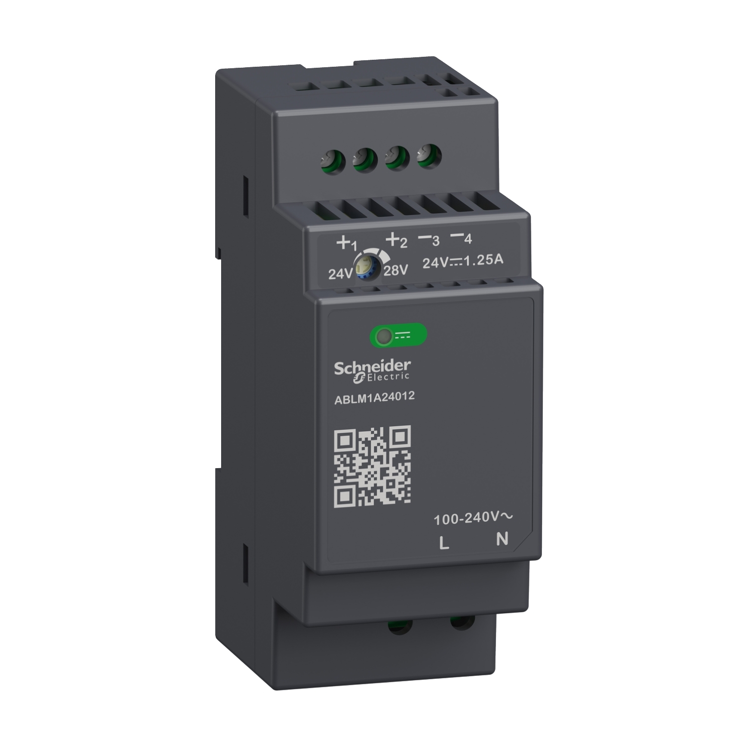 ABLM1A24012 ABL MODICON модульный блок питания 24В, 30Вт Schneider Electric 