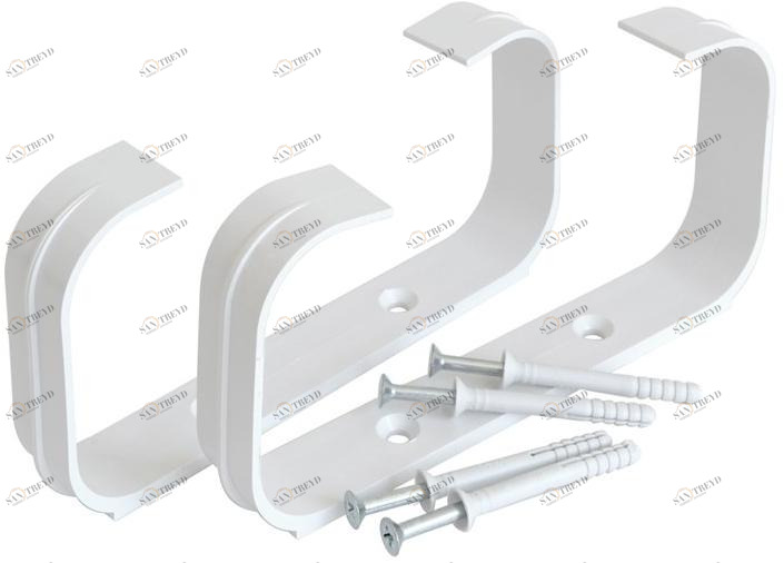 First Corporation Прямоугольные скобы с винтами и дюбелями La ventilazione Stv2157b