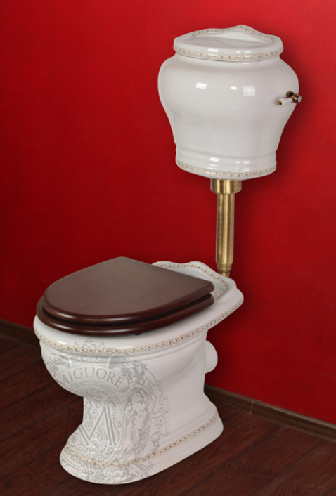 ML.MLD-25.711.D3.BR/ML.MLD-25.738.D3.BR Напольный унитаз Migliore Milady - Вид №1