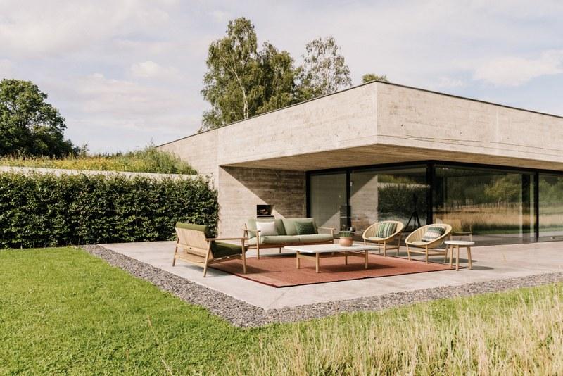 Kettal 2-местный тканевый садовый диван Riva #26400 - Вид №2