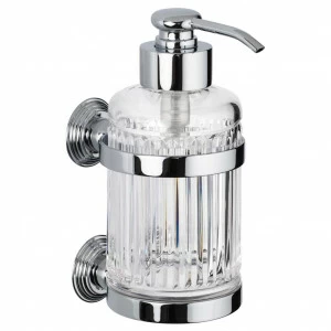 C50-532 C50-532 Дозатор мыла настенный CANNEL DOME Cristal & Bronze DÔME CANNELÉ
