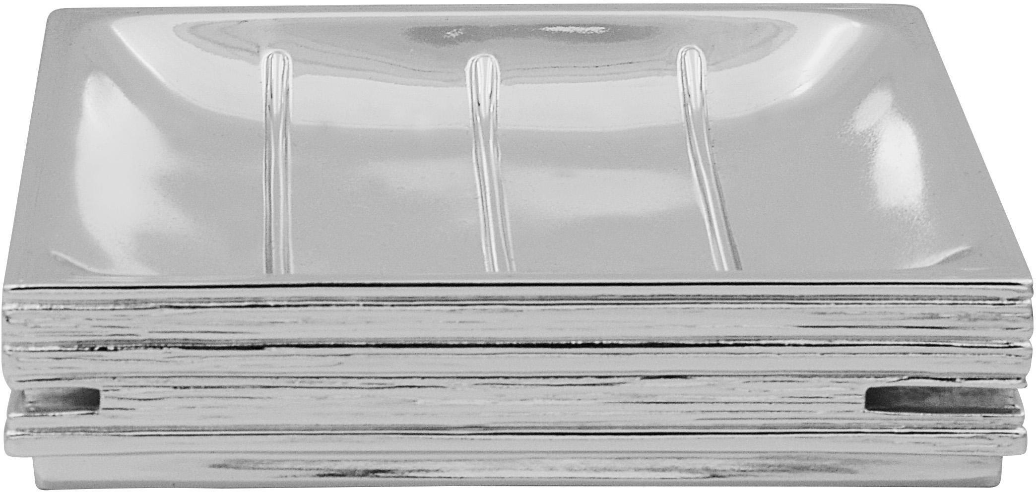 90277013 Мыльница для ванной Brick Silver цвет серебряный STLM-0163292 RIDDER