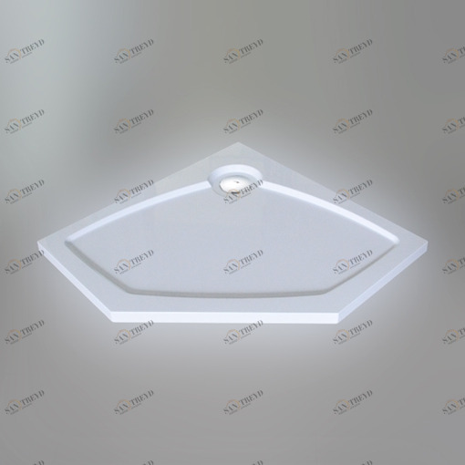Душевой поддон 100X100X4 СМ P-БЕЛЫЙ GUTEWETTER Shower trays 100X100X4СМPБЕЛЫЙ