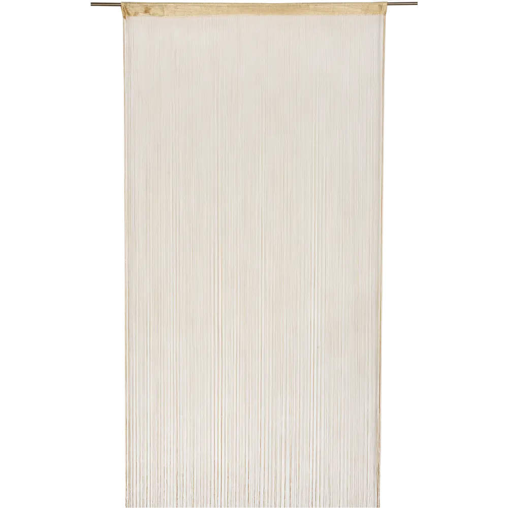 Штора нитяная на кулисе Inspire 150х280 см полиэстер цвет золотистый 82046023 STLM-2054076 