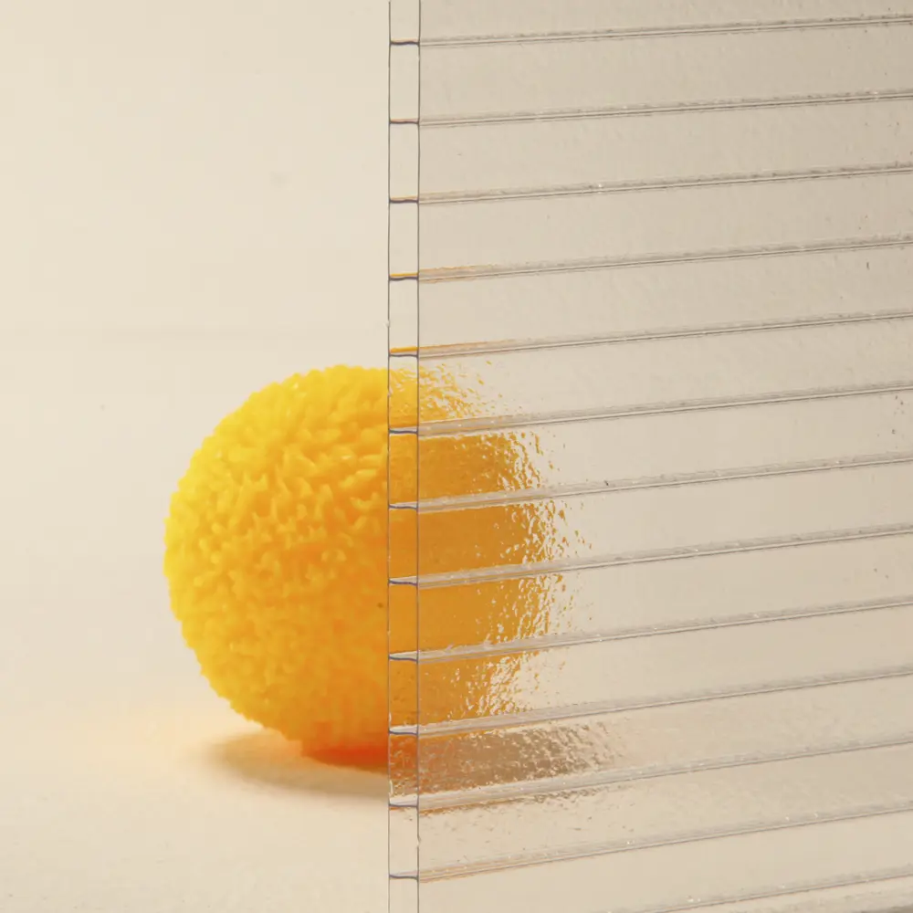 Поликарбонат сотовый Киви 8 мм 1.05x2 м прозрачный STLM-2020470 - Вид №2