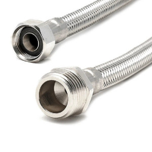 90865373 Гибкая подводка для воды C-PE27-30 300 см 1/2" гайка-гайка STLM-0415036 TIM