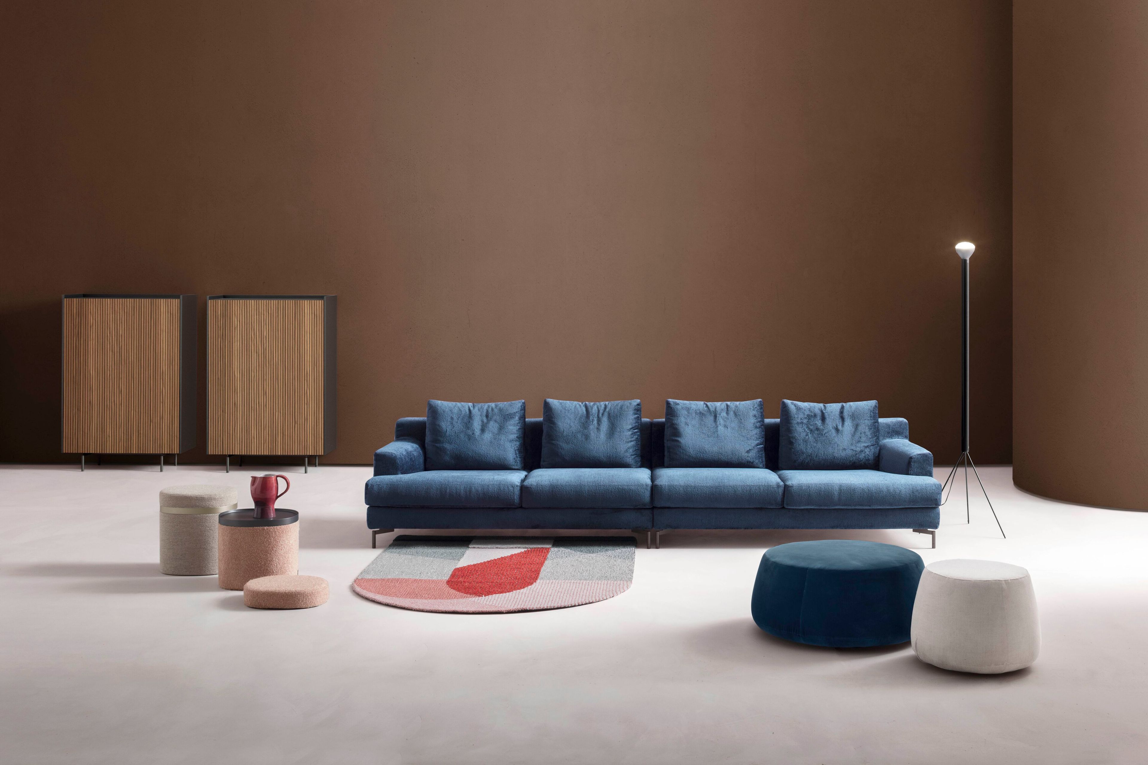 Секционный диван из ткани Alf DaFrè NEVADA ARCH-00063461 - Вид №1