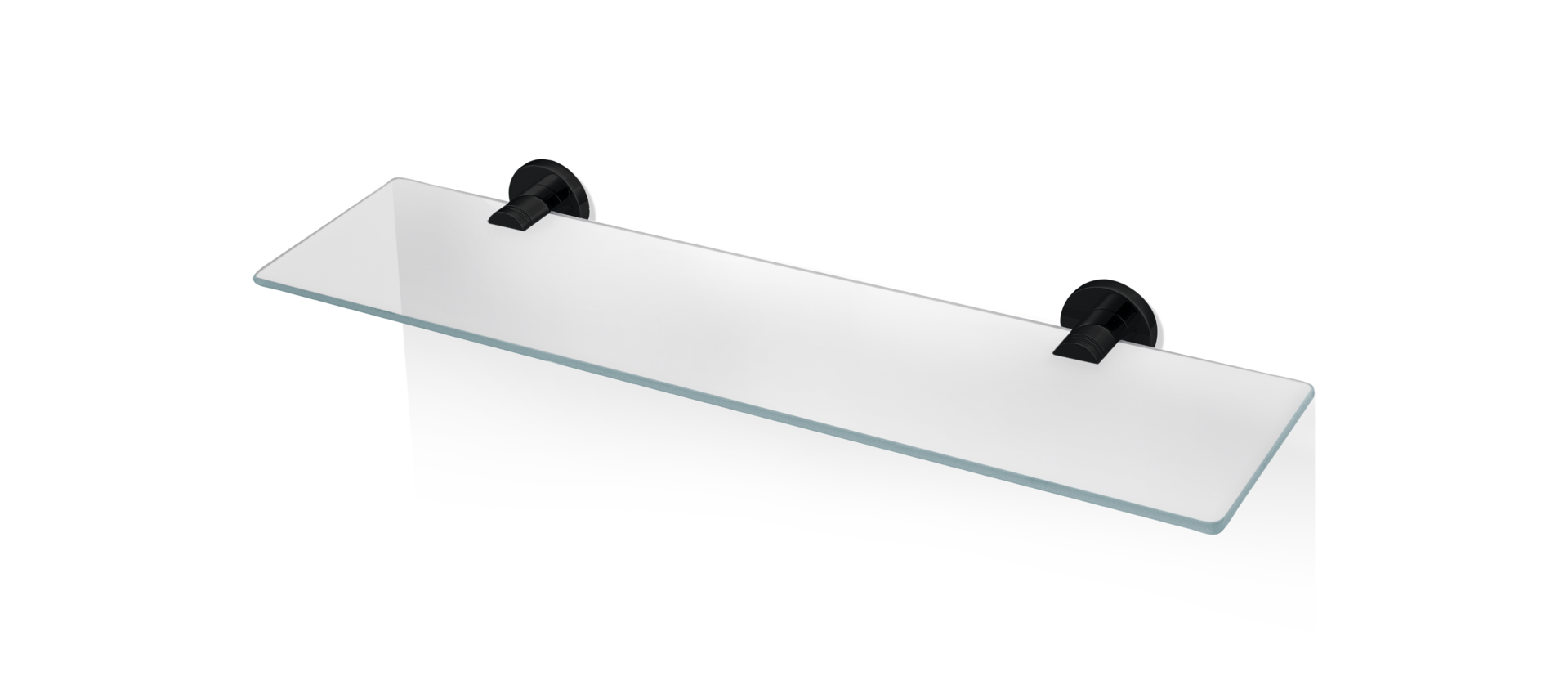 стеклянная полка BA GLA60 DECOR WALTHER Хром 531600 Basic - Вид №1