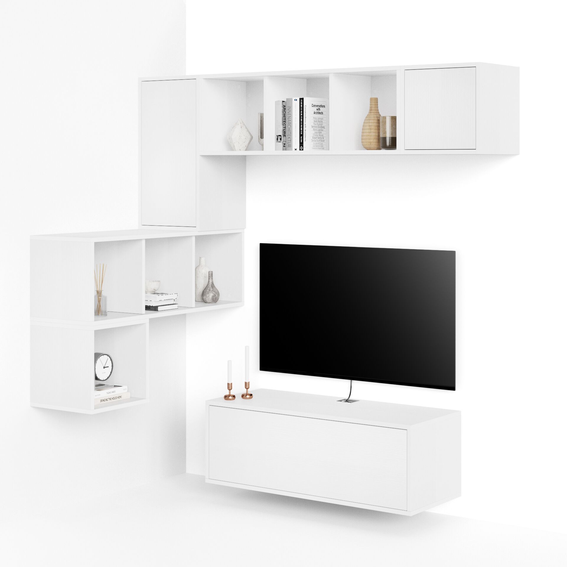 Угловая стена, установленная в меламинированной стене Mobili Fiver IACOPO ARCH-00078791 - Вид №13