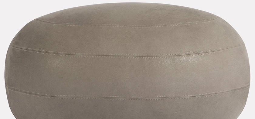 MORADA Мягкая подставка для ног из нубука  Egg otm  - Вид №1