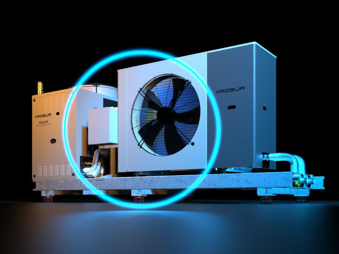 Гибридный тепловой насос ROBUR ROBUR HYBRID ARCH-00105410
