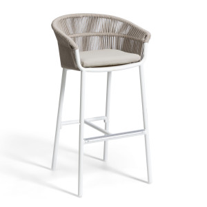 Открытый веревочный стул