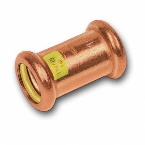 11027012 SANHA 10270 пресс-фитинг газ, медь, муфта ВПр-ВПр 12 мм