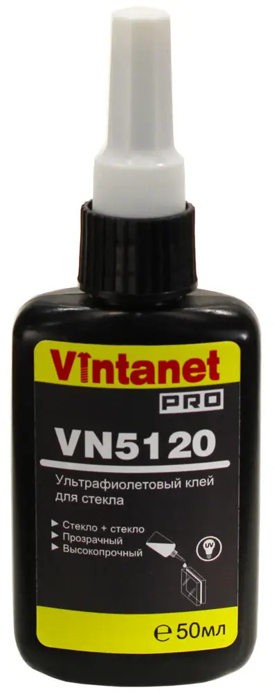 91473091 Секундный клей Vintanet VN5120 для стекла 50 мл STLM-0855177